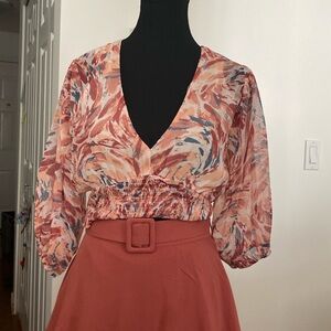 NWT Sage The Label Crop Top